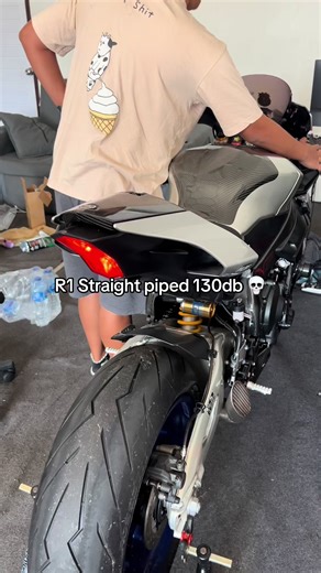 Yamaha R1 Cold Start at 130db: Ultimate MotoGP Experience