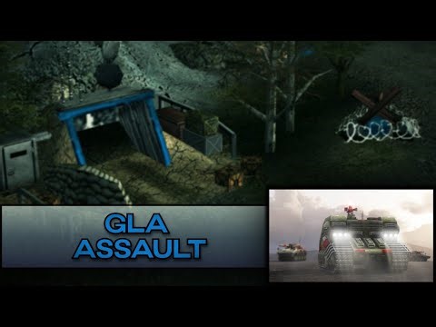 C&C Contra X Beta 2 Infantry General Challenge #1 vs GLA Assault General [Hard]