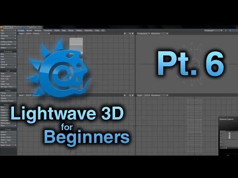 Lightwave 3D for Beginners / Pt. 6 / The Surface Editor