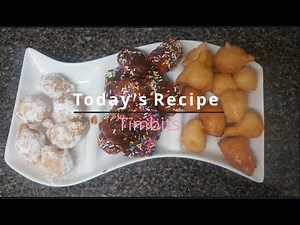 Fast and Easy Timbits made with 3 Ingredients and Glazes!!!