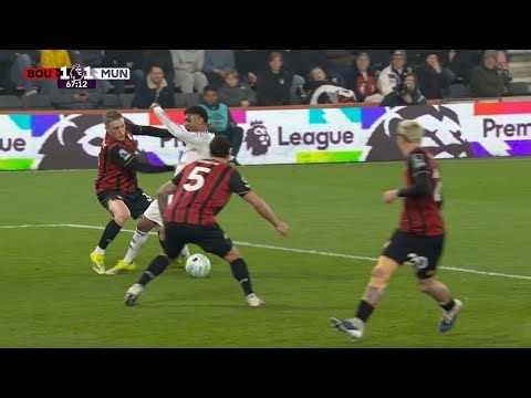 Amad Diallo PENALTY claim Vs Bournemouth