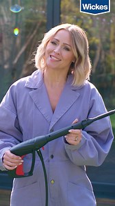 Is your decking looking a bit dull? We've teamed up with Kimberley Walsh to show you how to give it a major refresh using a pressure washer. | Wickes