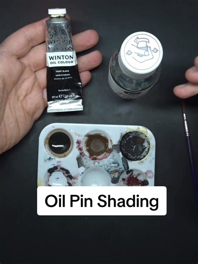 How to Create and Apply an Oil Wash for Miniatures