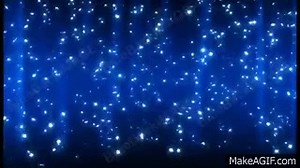 BLUE SPARKLE on Make a GIF