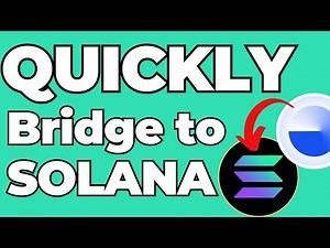 Bridge Tokens to Solana Complete Step by Step Guide for 2024