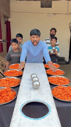 Imarti fun family Ball Roll Challenge #shorts #shorts #shorts