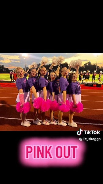 PINK OUT Mini Cheerleader Clinic 2025 💗🫶🏻📣 #WinfieldVarsityCheer #WinfieldCheer #PinkOut #CheerClinic #FridayNightLights