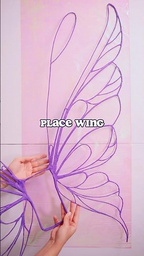 Make your own fairy wings! 🧚 Full tutorial on my channel!