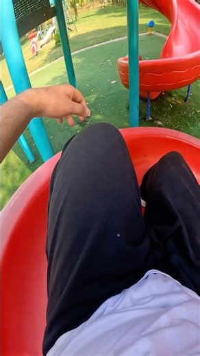 POV Parkour : Will I Fall From the Slide lets see 😱 / Playground Sliding 🛝