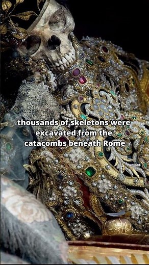 Creepy and Fascinating Catholic Saints. Catacomb Saints #history #art