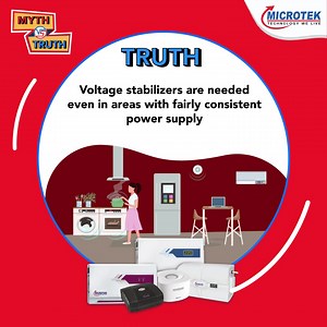 Ups and downs are a part of life, even when it comes to voltage. So, get a Microtek voltage stabilizer and protect your electronic devices from the get-go. #Microtek | Microtek International P. Ltd.