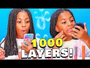 1,000 Layers Of Lip Gloss!