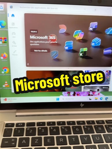 Microsoft store va te permettre de télécharger des applications sur ton pc. #astuce #informatique #microsoftstore #pc #logiciel