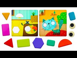 All About Shapes Matching Game for Kids | Guess The Shape | Fun Daily Life Puzzle | Shape Adventure
