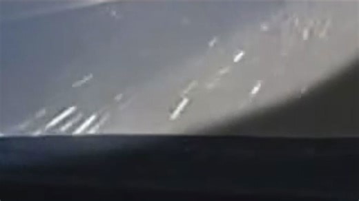 Car slides off road into median across from a trooper in Ashtabula County