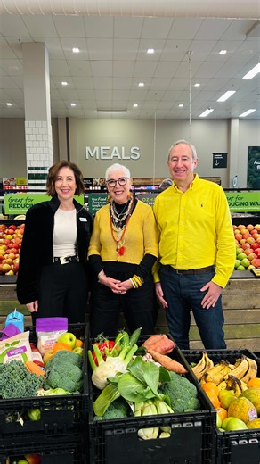 OzHarvest on Instagram: "Together with @woolworths_au, our partnership has delivered 100 million meals to Australians in need! It was a full circle moment for Ronni as she returned to visit Matthew Talbot Hostel by @vinniesnsw where she first took rescued food 21 years ago! Channel 9’s news team rode along with Ronni to capture our 100 millionth meal delivered in partnership with Woolworths. It’s powerful reminder that this milestone is about more than numbers – it represents millions of moments