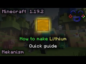 How to Make Lithium in Mekanism Mod Minecraft 1.19.2