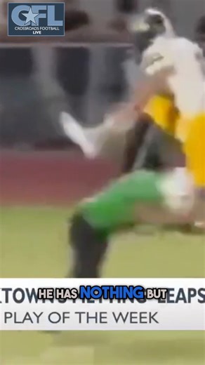 Yorktown’s Brody Metting was your 2nd CFL highlight of the week! #CrossroadsToday#cfl #yorktownhighschool #TexasHighSchoolFootball | Crossroads Today