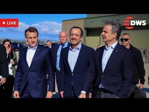 LIVE: Emmanuel Macron Joins EU Leaders in Cyprus | Key Summit Moments | AC1Z