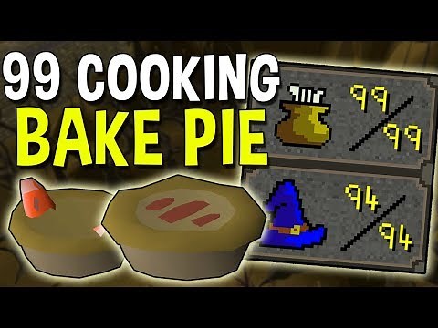 I Cast the Bake Pie Spell All the Way to 99 Cooking! Cost and Exp Analysis! [OSRS]