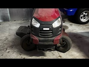 Craftsman mower yt3000 steering linkage replacement #maintenance #lawnmower #craftsman #diy #broken