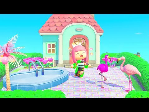 J’aménage un jardin de rêve pour Kristine 🌼 (Animal Crossing FR)