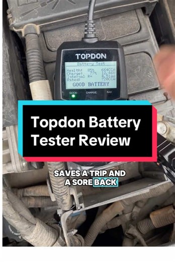 Comprehensive Review of Topdon Battery Tester BT100