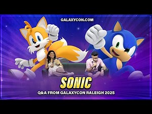 Sonic Q&A | GalaxyCon Raleigh 2025