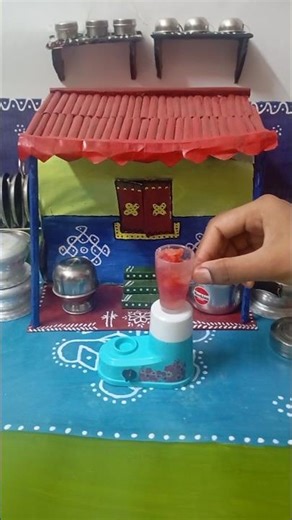 Mini Juice | #mini #miniature #cooking #dollhouse #dolliyon #trending #shortsviral