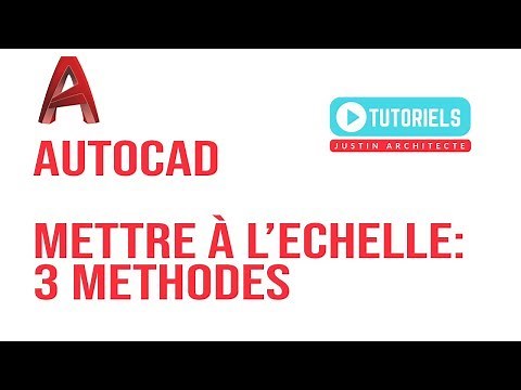 Tuto Autocad: Comment mettre à l'échelle