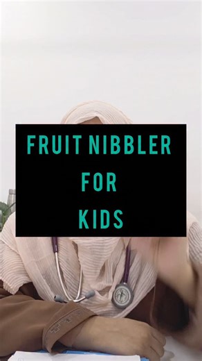 Dr. Amreen on Instagram: "Fruit nibblers 🍓— useful or useless? In my opinion, fruit nibblers don’t really help babies learn to eat fruits properly. 👉 When fruits are put inside a nibbler, the baby mostly gets fruit juice—that means sugar + water, while fiber is lost. 👉 Fiber is important for gut health, chewing skills, and fullness. ✅ Better option: Baby-Led Weaning (BLW) • Offer fruits in their natural form • Soft fruits → give as long strips or wedges • Hard fruits (apple, pear) → steam or 