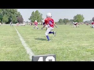 4th Grade Tackle Football Examples