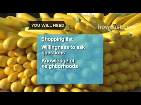 How to Shop at a Farmers Market