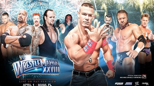 【2012经典赛事回顾】Wrestle Mania 28