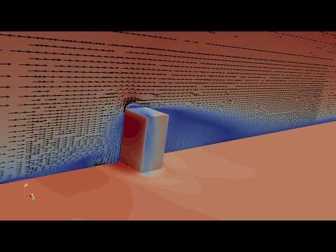 Atmospheric Boundary Layer Flow CFD in OpenFOAM | Building Aerodynamics Validation | My First Case