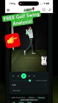 Golf Swing Analyzer & It's FREE! Using an iPhone! #golf #golfswing #golfanalyzer