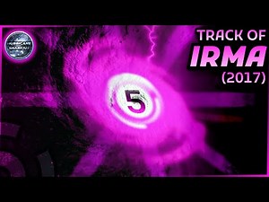The Track of Hurricane Irma (2017)