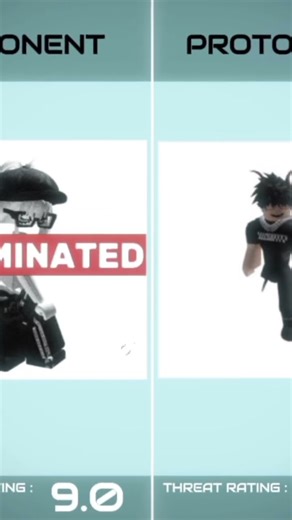 slender vs bacon #roblox #edit