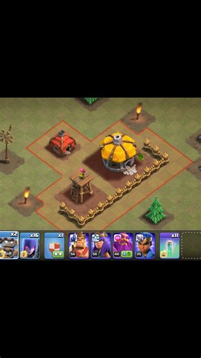 coc single player level 2 🙄 #coc #clashofclans #viral