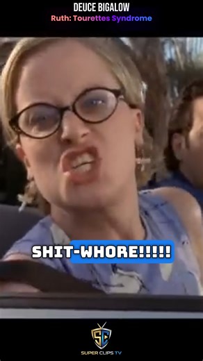 Super Clips on Instagram: "DEUCE BIGALOW: MALE GIGOLO | Ruth's Tourette's Date IMDB: 5.7/10 | Raunchy Comedy (1999) Directed by Mike Mitchell Written by Harris Goldberg, Rob Schneider Starring Rob Schneider as Deuce Bigalow, Amy Poehler as Ruth Deuce Bigalow arrives at Ruth's apartment for their date, and when he introduces himself through the intercom, she immediately screams an obscenity in response. When they meet face-to-face, Ruth apologizes and explains that she has Tourette's syndrome, wh