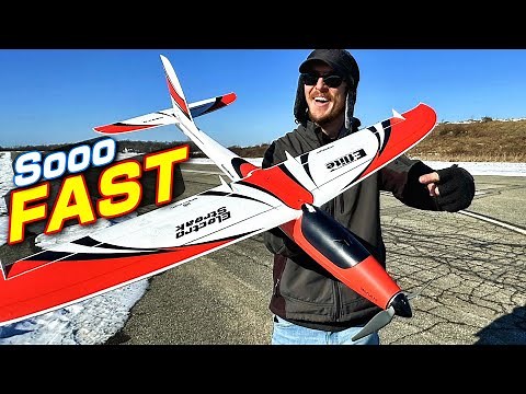 130MPH!!! New E-flite ElectroStreak 1.1m RC Airplane
