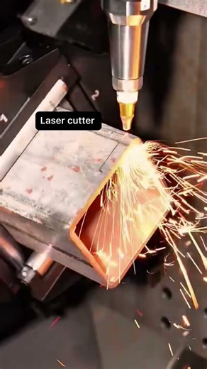Professional Laser Pipe Cutting Operation