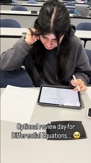 What Happens When a Differential Equations Review Is Optional 👀