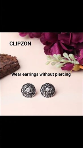 Wear Earrings Without Piercing (Non Pierced Clip on Earrings)#nonpiercedearrings