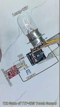 TRI State of TTP 223 Touch Senaor #experiment #electronics