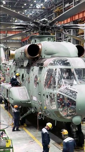 World's Biggest Helicopter in the Making — Inside the Mega Factory