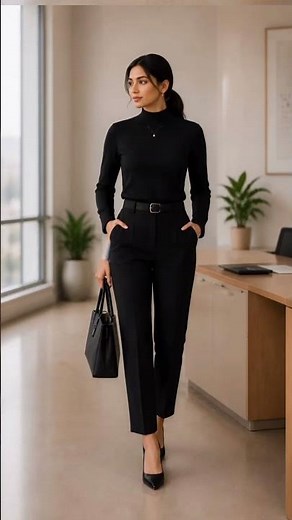 💼 10 Office Lady Boss Outfit Ideas ✨ | Elegant & Professional Workwear for Women #shorts#shortvideo