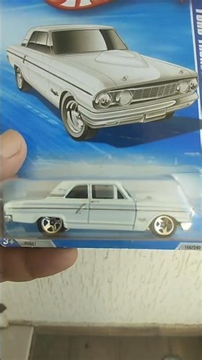 Ford Thunderbolt 1963 - Card 2010 Hotwheels #diecast #shorts
