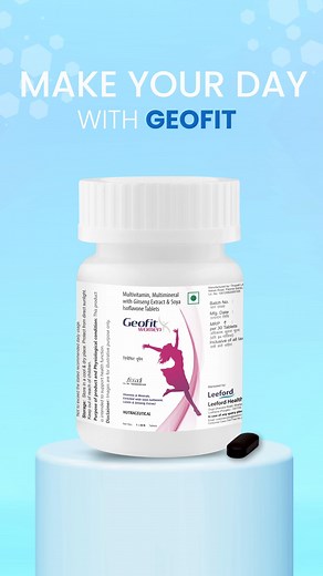 Unlock Your Inner Strength with Geofit Women Multivitamin! 💪💁‍♀️ Fueling your vitality, one capsule at a time. 🔥 . . . . . #GeofitWomen #Multivitamin #HealthyLifestyle #WellnessJourney #StrengthFromWithin #NutritionMatters #EmpowerYourself #HealthGoals #EverydayEssentials #FuelYourBody #VitalityBoost #WomenHealth #BalancedLife #SelfCare #StayStrong #WellnessForHer #LifeInMotion | Geofit