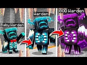 Upgrading THE WARDEN to GOD WARDEN in MINECRAFT! (strong)